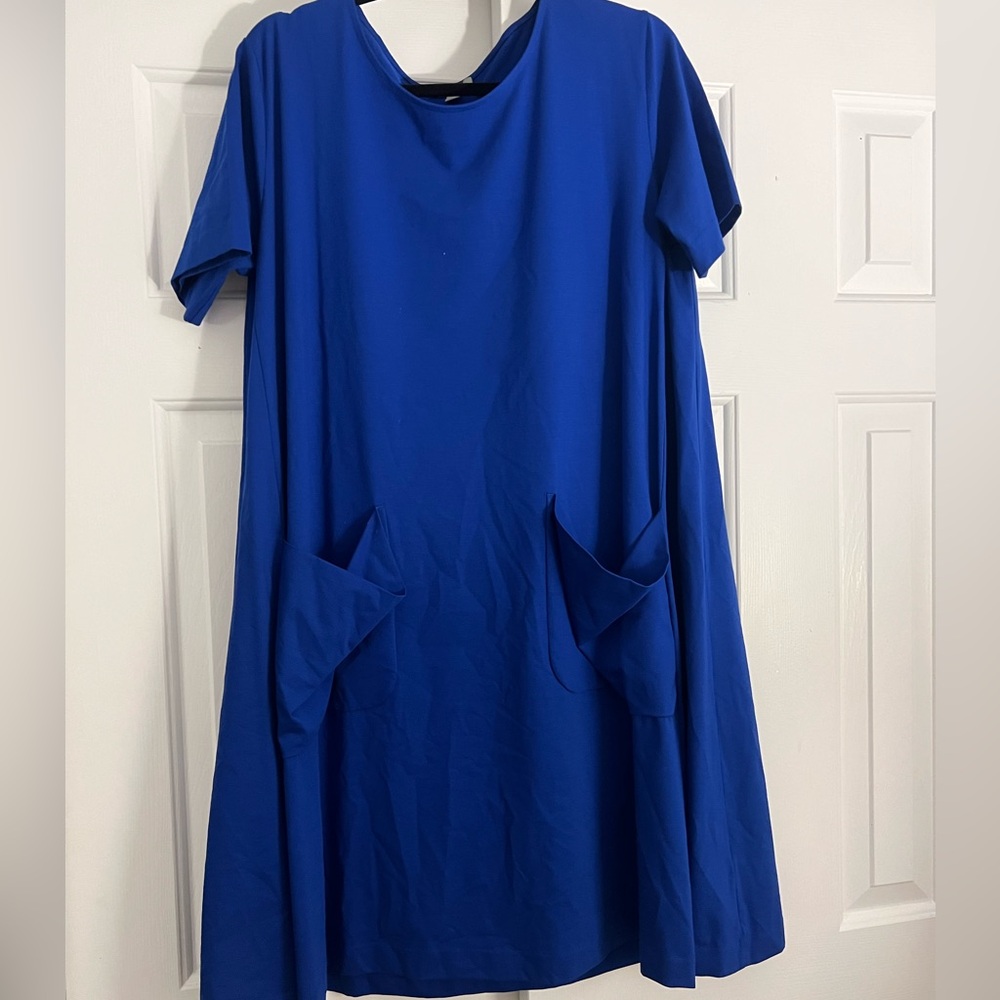 COS royal blue dress